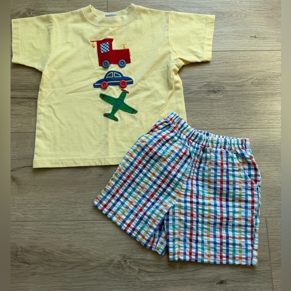 Transportation shorts set